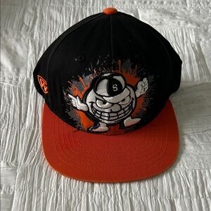 Top of the World Black Snapback Cap